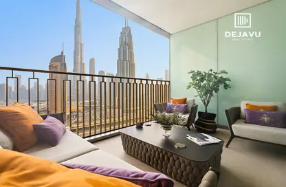 Apartment - 2 Bedrooms - 3 Bathrooms for rent in Downtown Views II Tower 1 - Downtown Views II - Downtown Dubai - Dubai