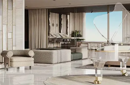 Apartment - 2 Bedrooms - 4 Bathrooms for sale in Aeternitas Tower - Dubai Marina - Dubai