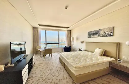 Apartment - 1 Bathroom for rent in The Palm Tower - Palm Jumeirah - Dubai