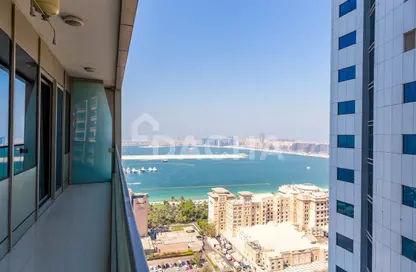 Apartment - 1 Bedroom - 2 Bathrooms for rent in Ocean Heights - Dubai Marina - Dubai