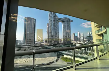 Apartment - 1 Bedroom - 2 Bathrooms for rent in Burj Vista 1 - Burj Vista - Downtown Dubai - Dubai