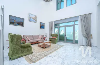 Penthouse - 4 Bedrooms - 6 Bathrooms for rent in Al Shahla - Shoreline Apartments - Palm Jumeirah - Dubai