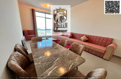 Apartment - 1 Bedroom - 2 Bathrooms for rent in Oasis Tower - Al Rashidiya 1 - Al Rashidiya - Ajman