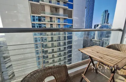 Apartment - 1 Bedroom - 2 Bathrooms for rent in DEC Tower 1 - DEC Towers - Dubai Marina - Dubai