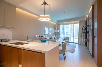 شقة - 2 غرف نوم - 2 حمامات للايجار في العنوان رزيدنسز برج الأوبرا دبي 1 - ذو ادراس ريزيدنس دبي أوبرا - دبي وسط المدينة - دبي