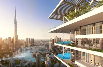 Apartment - 2 Bedrooms - 3 Bathrooms for sale in Fairmont Residences Solara Tower - Downtown Dubai - Dubai