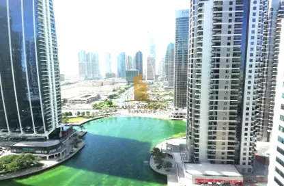 Office Space - Studio - 2 Bathrooms for rent in One Lake Plaza - JLT Cluster T - Jumeirah Lake Towers - Dubai