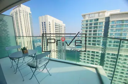 Apartment - 1 Bedroom - 1 Bathroom for rent in Beach Vista - EMAAR Beachfront - Dubai Harbour - Dubai