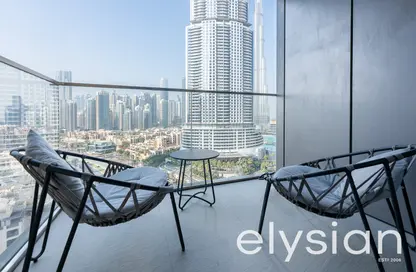 Apartment - 1 Bedroom - 2 Bathrooms for rent in Boulevard Point - Downtown Dubai - Dubai