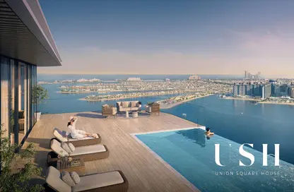 Penthouse - 4 Bedrooms - 6 Bathrooms for sale in Seapoint - EMAAR Beachfront - Dubai Harbour - Dubai