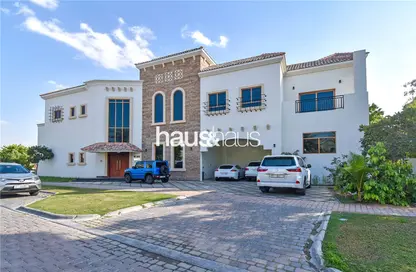 Outdoor Building image for: Villa - 5 Bedrooms - 6 Bathrooms for sale in Lime Tree Valley - Earth - Jumeirah Golf Estates - Dubai, Image 1