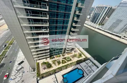 Apartment - Studio - 1 Bathroom for sale in Waves Tower - Business Bay - Dubai