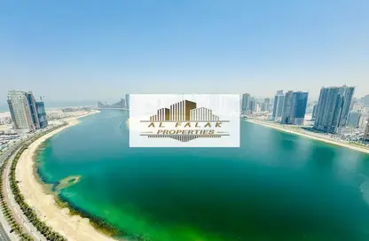 Apartment - 3 Bedrooms - 4 Bathrooms for rent in Al Mamzar Tower - Al Mamzar - Sharjah - Sharjah