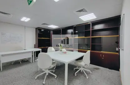 Office Space - Studio - 1 Bathroom for rent in Lafzaeyya Tower - Khalifa Street - Abu Dhabi