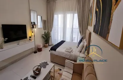 Apartment - Studio - 1 Bathroom for rent in Spanish Tower - Dubai Sports City - Dubai