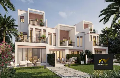 Townhouse - 3 Bedrooms - 3 Bathrooms for sale in Costa Brava at DAMAC Lagoons - Damac Lagoons - Dubai