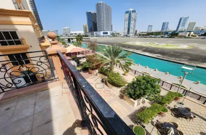 شقة - غرفة نوم - 2 حمامات للبيع في طراز البحر المتوسط - مساكن القناه المائية - مدينة دبي الرياضية - دبي