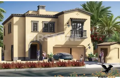 Villa - 4 Bedrooms - 5 Bathrooms for sale in Bloom Living - Zayed City (Khalifa City C) - Khalifa City - Abu Dhabi