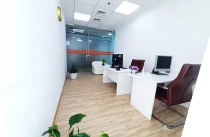 Office Space - Studio - 1 Bathroom for rent in Business Atrium Building - Oud Metha - Bur Dubai - Dubai