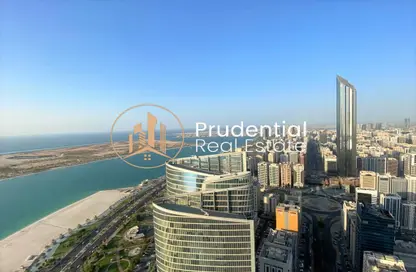 Apartment - 3 Bedrooms - 4 Bathrooms for rent in Landmark Tower - Corniche Road - Abu Dhabi