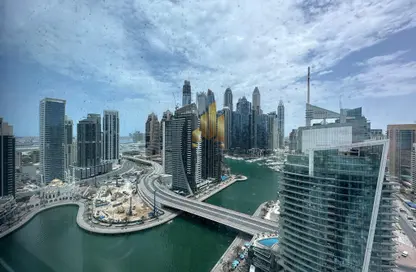 Apartment - 3 Bedrooms - 4 Bathrooms for sale in Time Place Tower - Dubai Marina - Dubai
