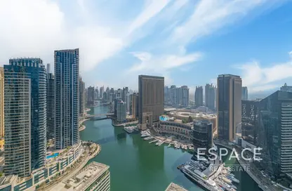 Apartment - 3 Bedrooms - 4 Bathrooms for sale in Marina Quays West - Marina Quays - Dubai Marina - Dubai