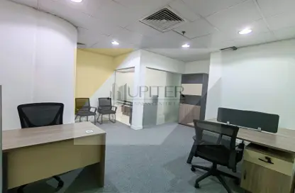 Office Space - Studio - 1 Bathroom for rent in Clover Bay Tower - Business Bay - Dubai