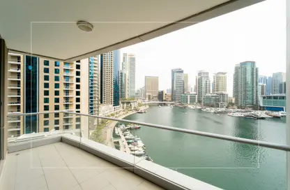 Apartment - 3 Bedrooms - 5 Bathrooms for rent in Delphine Tower - Marina Promenade - Dubai Marina - Dubai