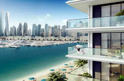 Apartment - 3 Bedrooms - 3 Bathrooms for sale in Beach Mansion - EMAAR Beachfront - Dubai Harbour - Dubai