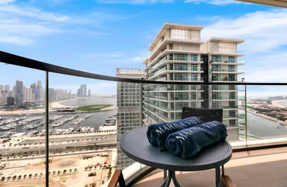 Apartment - 3 Bedrooms - 3 Bathrooms for rent in Marina Vista - EMAAR Beachfront - Dubai Harbour - Dubai