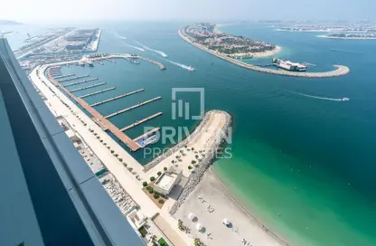 Apartment - 2 Bedrooms - 2 Bathrooms for rent in Beach Vista - EMAAR Beachfront - Dubai Harbour - Dubai