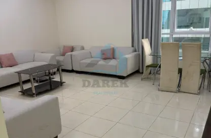 Apartment - 2 Bedrooms - 3 Bathrooms for rent in Orient Towers - Al Bustan - Ajman