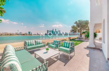 Villa - 5 Bedrooms - 6 Bathrooms for rent in Garden Homes Frond O - Garden Homes - Palm Jumeirah - Dubai