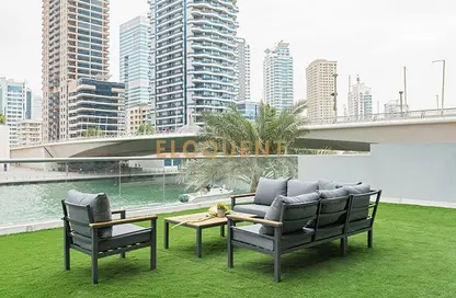 Apartment - 3 Bedrooms - 4 Bathrooms for rent in Marina Wharf 2 - Marina Wharf - Dubai Marina - Dubai