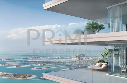 Apartment - 2 Bedrooms - 3 Bathrooms for sale in Seapoint - EMAAR Beachfront - Dubai Harbour - Dubai