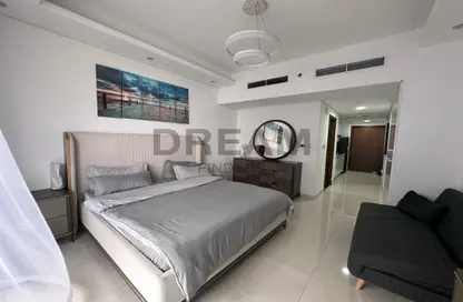 Apartment - Studio - 1 Bathroom for rent in Waves Tower - Business Bay - Dubai