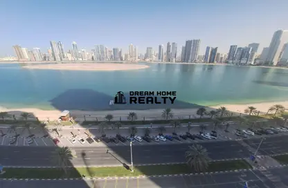 Apartment - 3 Bedrooms - 3 Bathrooms for rent in Al Sondos Tower - Al Khan Lagoon - Al Khan - Sharjah