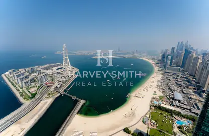 Apartment - 2 Bedrooms - 2 Bathrooms for rent in Jumeirah Gate Tower 2 - The Address Jumeirah Resort and Spa - Jumeirah Beach Residence - Dubai