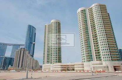 Apartment - 1 Bedroom - 2 Bathrooms for rent in Beach Towers - Shams Abu Dhabi - Al Reem Island - Abu Dhabi