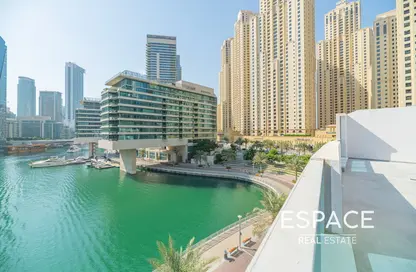 Villa - 3 Bedrooms - 5 Bathrooms for rent in Central Tower - Bay Central - Dubai Marina - Dubai