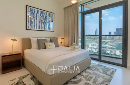 Apartment - 2 Bedrooms - 2 Bathrooms for rent in Marina Vista - EMAAR Beachfront - Dubai Harbour - Dubai