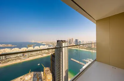 Apartment - 1 Bedroom - 2 Bathrooms for sale in Grand Bleu Tower 1 - EMAAR Beachfront - Dubai Harbour - Dubai