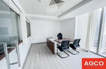 Office Space - Studio - 1 Bathroom for rent in The Prism - Business Bay - Dubai