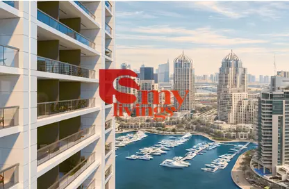 Apartment - 2 Bedrooms - 3 Bathrooms for sale in Pelagos by IGO - Dubai Marina - Dubai