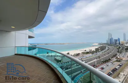 Apartment - 3 Bedrooms - 4 Bathrooms for rent in Bel Ghailam Tower - Corniche Road - Abu Dhabi