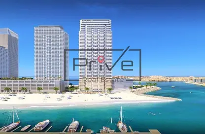 Apartment - 1 Bedroom - 1 Bathroom for sale in Beachgate by Address - EMAAR Beachfront - Dubai Harbour - Dubai