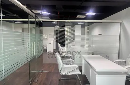 Office Space - Studio - 1 Bathroom for rent in The Binary Tower - Business Bay - Dubai