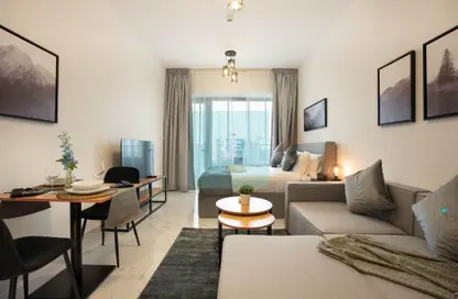 Apartment - Studio - 1 Bathroom for rent in Oasis Residences - Masdar City - Abu Dhabi