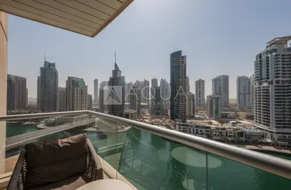 Apartment - 2 Bedrooms - 3 Bathrooms for rent in Bonaire Tower - Park Island - Dubai Marina - Dubai