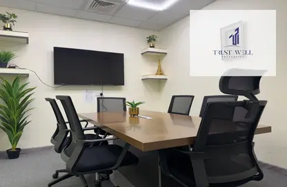 Office Space - Studio - 2 Bathrooms for rent in Al Sawari Tower - Al Khalidiya - Abu Dhabi